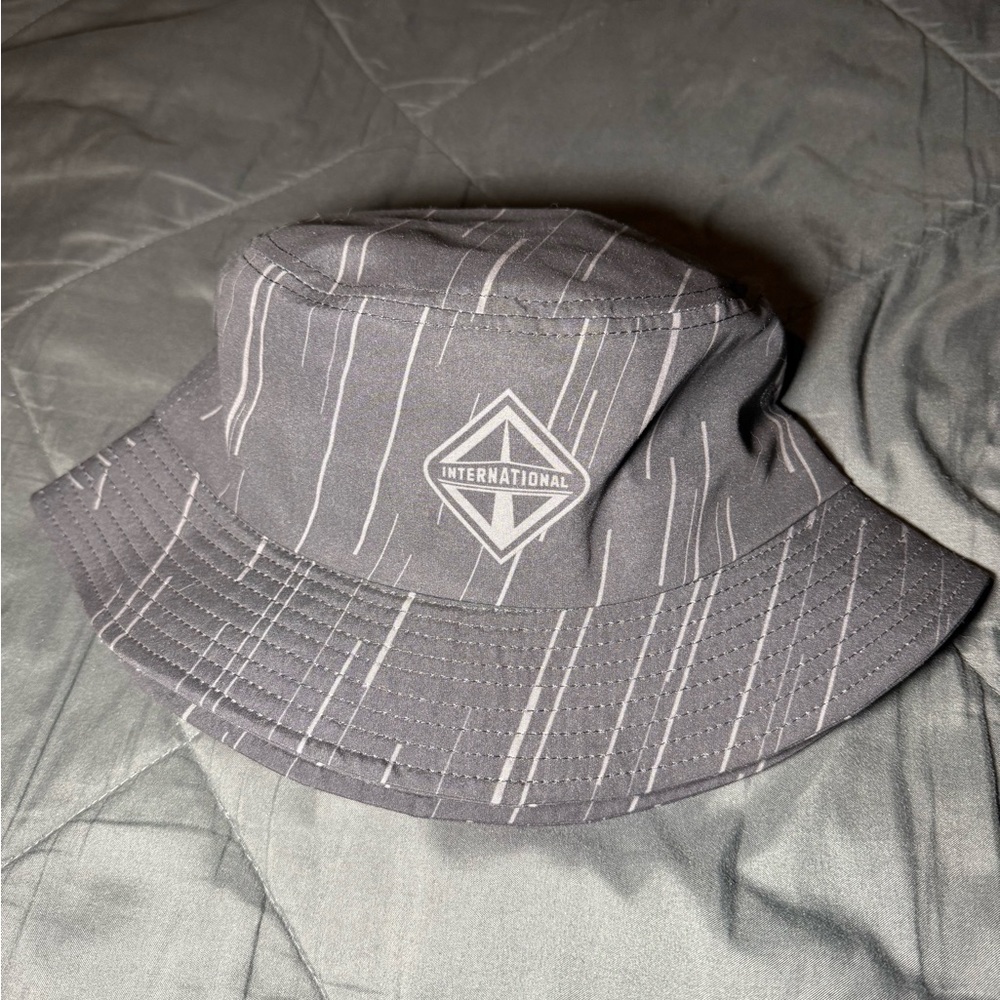 Black International Black, Gray Bucket Hat